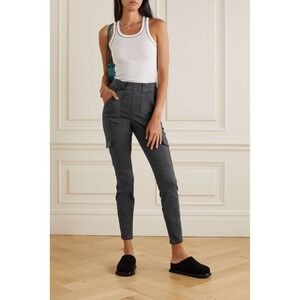 Spanx Womens Cargo Pants Slim Fit High Rise Gray‎ Size Small